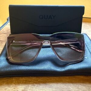 Quay Sunglasses + Soft Case + Hard Case